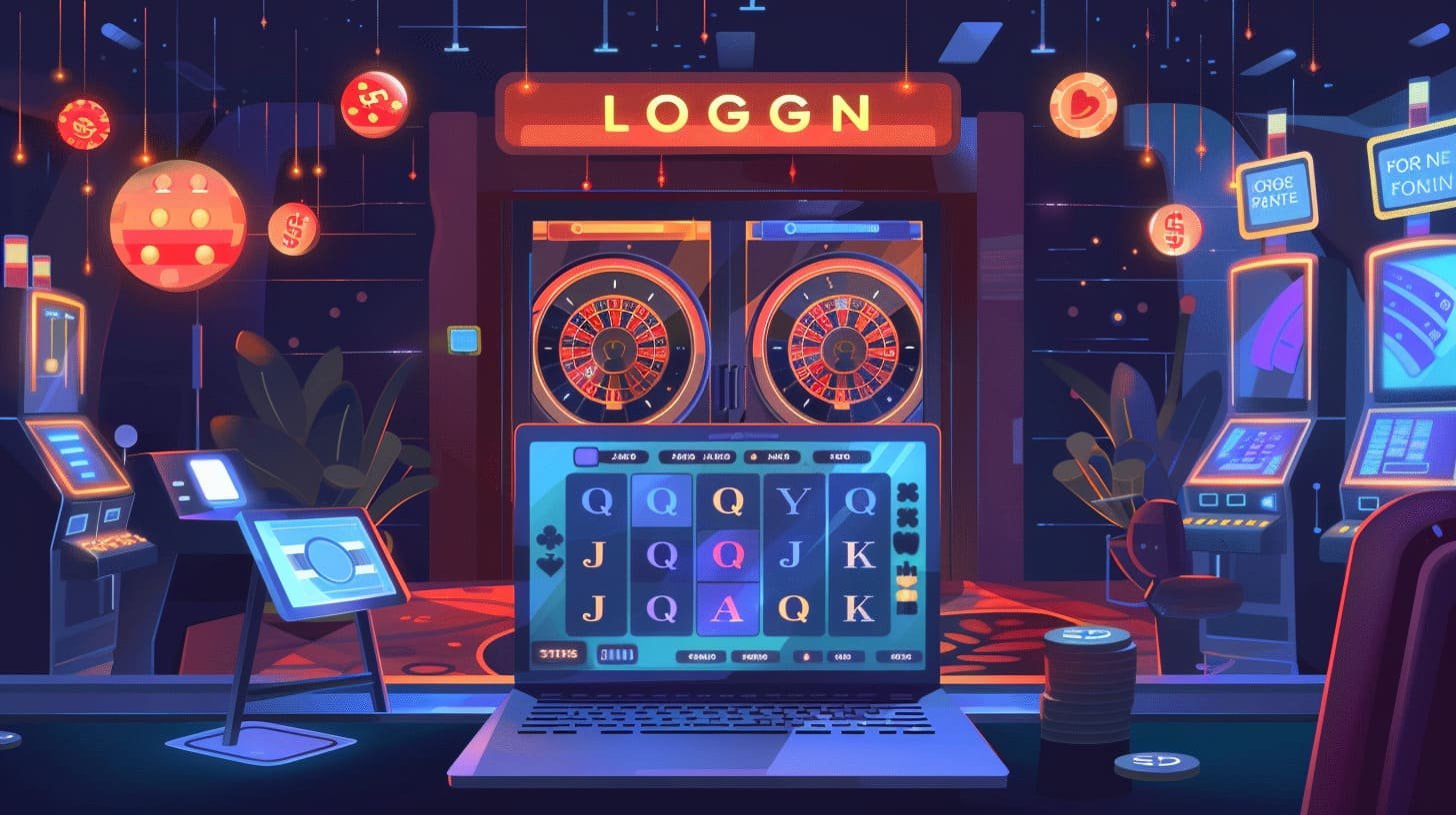 55bm Game Lobby showing slots and live casino categories on mobile